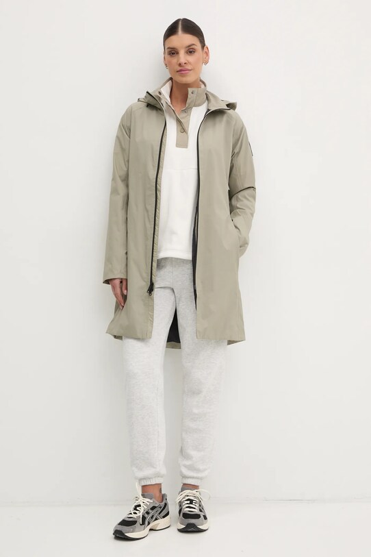 Jack Wolfskin kurtka Wellsee A63896 zielony SS25