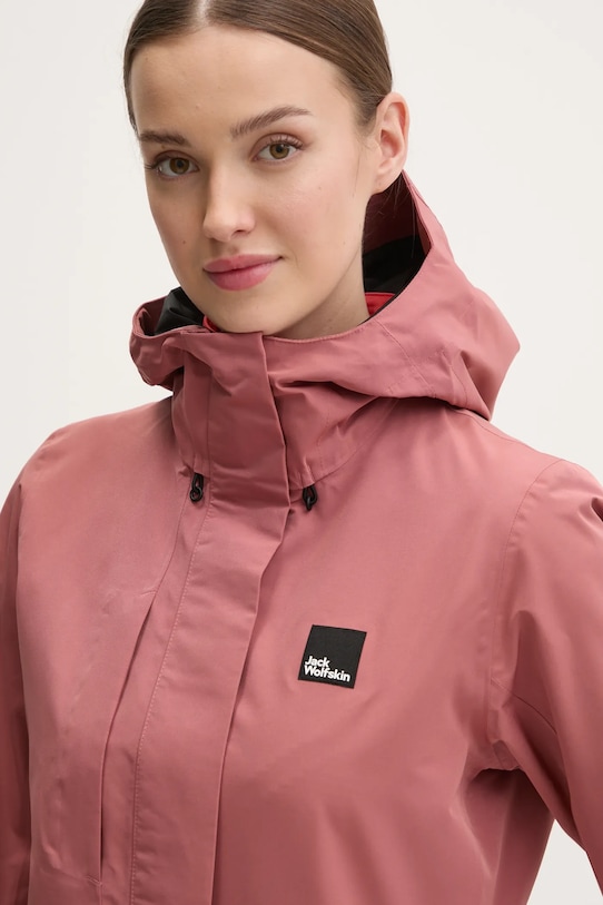 Jack Wolfskin geaca Terraview 2L portocaliu A63830