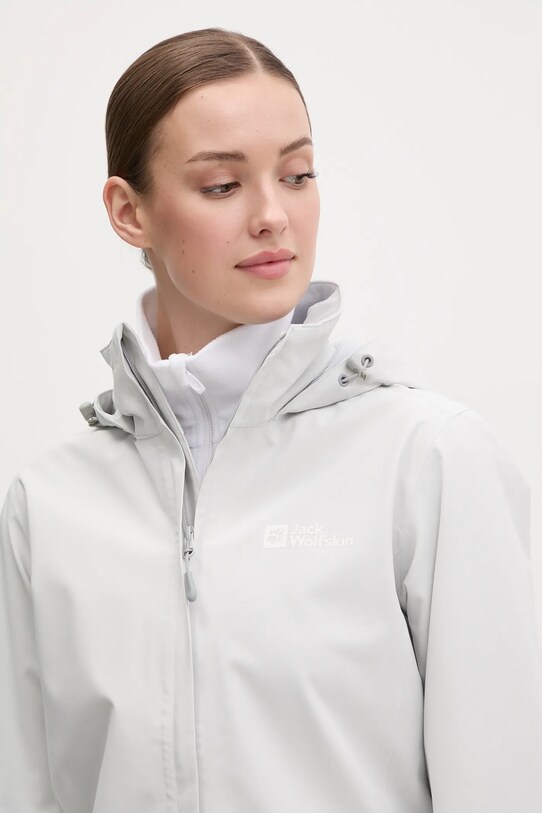 Куртка outdoor Jack Wolfskin Trailtime 2L сірий A63902
