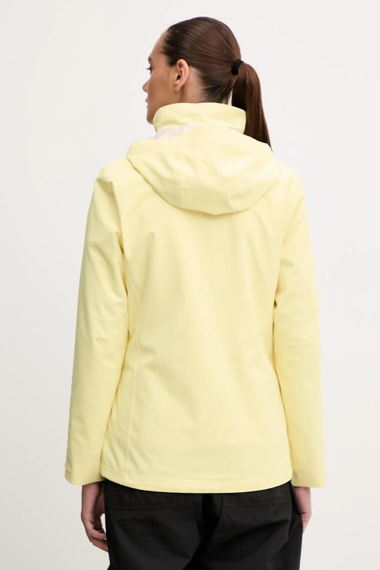 Jack Wolfskin jachetă de exterior Trailtime 2L A63902 galben AW25