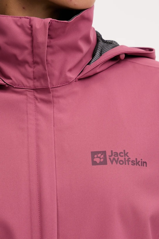 Turistická bunda Jack Wolfskin Trailtime 2L A63902 ružová