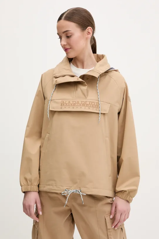 Bunda Napapijri Rainforest prechodné hnedá NP0A4IKZN1Q1