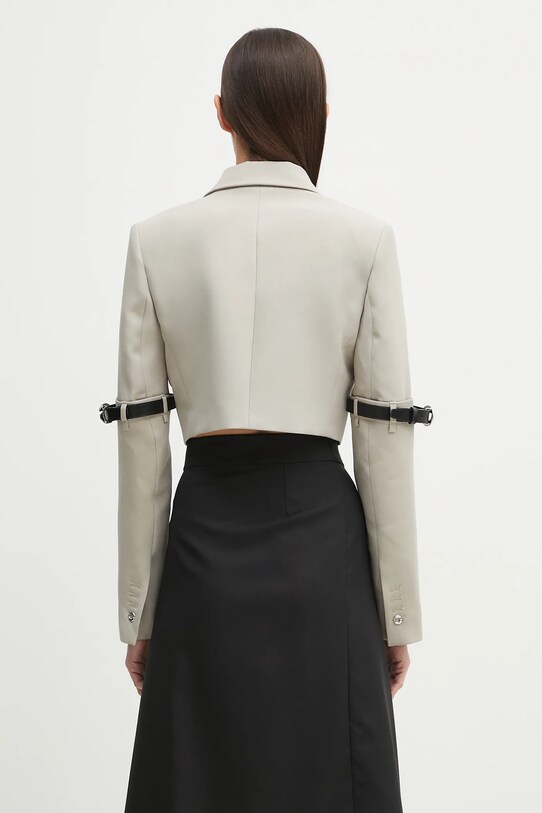 Odzież Coperni marynarka Hybrid Cropped Tailored COPV74F3004 beżowy
