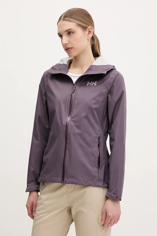 Kišna jakna Helly Hansen Loke Terra Planet friendly ljubičasta 63389