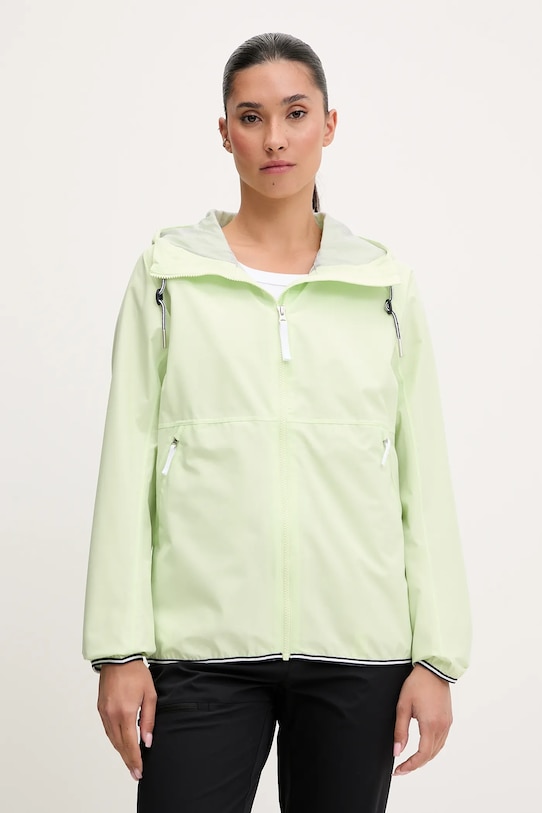 Helly Hansen geaca de ploaie Koster cu captuseala verde 54378