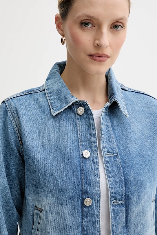 BOSS geacă jeans albastru 50538612