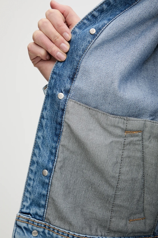 BOSS geacă jeans 50538612 albastru