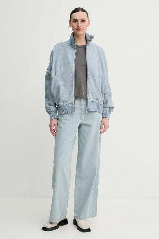 Remain kurtka jeansowa 5024883052 niebieski SS25