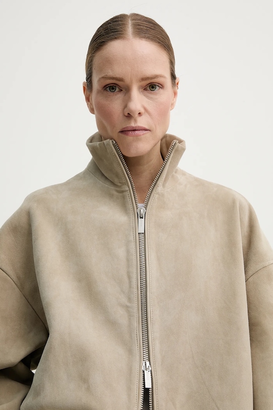Remain kurtka zamszowa 5025291748 beżowy