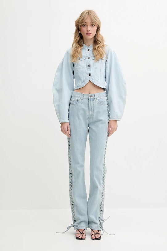 Rotate kurtka jeansowa 1138261468 niebieski SS25