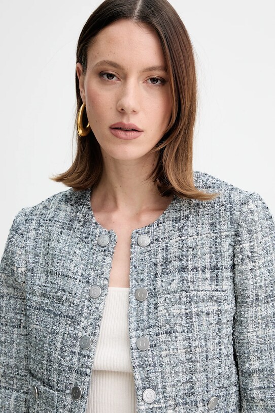 Guess geacă NOLA albastru W5GL26.WH7I0