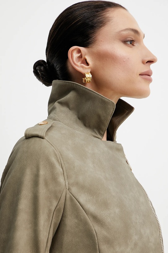 Guess geacă ramones verde W5GL30.WHA90