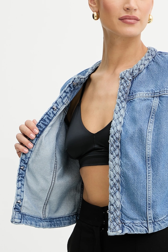 Guess kurtka jeansowa JULIANA W5GN78.D5B94 niebieski