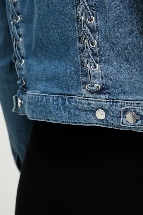 Guess geacă jeans albastru W5GN88.D4H7C