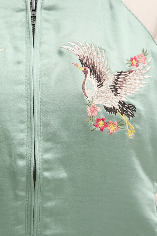 Μπουφάν bomber Superdry W5011864A.1LL πράσινο