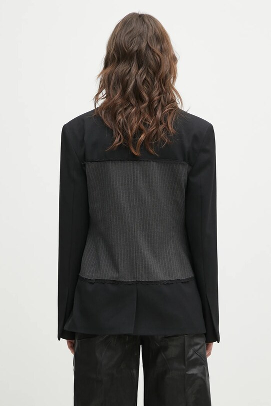 Odzież Andersson Bell marynarka wełniana Corset Inserted Blazer awa684w czarny