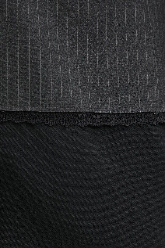 Andersson Bell marynarka wełniana Corset Inserted Blazer awa684w czarny