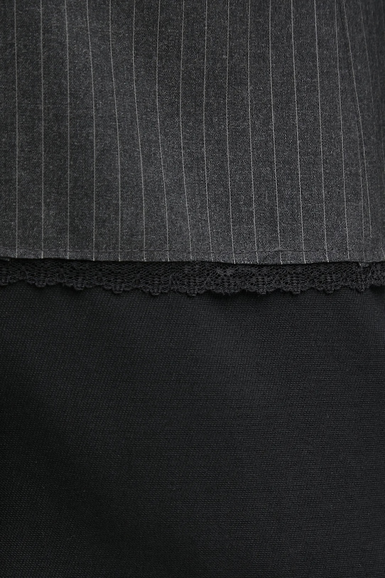 Вовняний піджак Andersson Bell Corset Inserted Blazer awa684w чорний