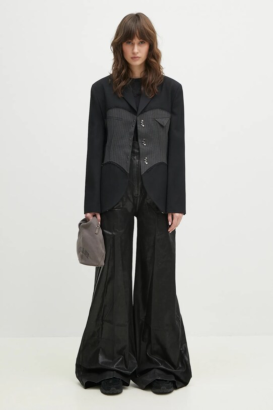 Andersson Bell marynarka wełniana Corset Inserted Blazer awa684w