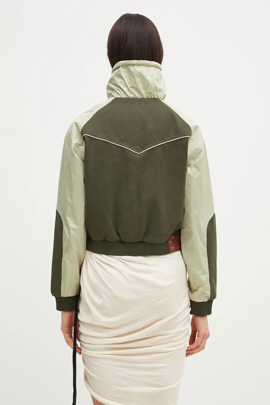Oblečení Bunda Andersson Bell Sadie Color Block Bomber awa686w zelená