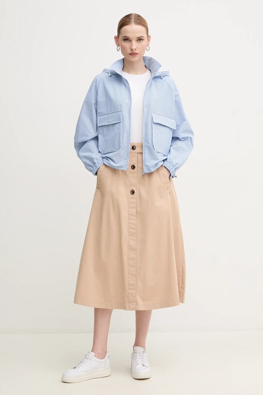 Tommy Hilfiger rövid kabát WW0WW45496 kék SS25