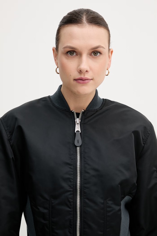 Alpha Industries kurtka bomber Waisted MA-1 Wmn czarny 148003
