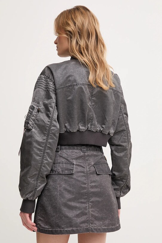 Odzież Alpha Industries kurtka bomber MA-1 Vintage Cropped Wmn 156002 szary