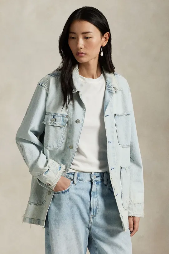 Polo Ralph Lauren cotton denim jacket non-insulated blue 211959042