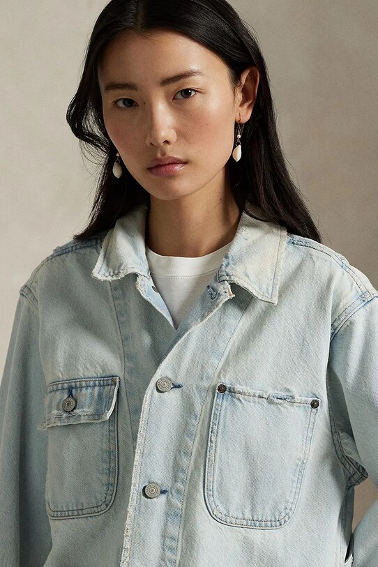 Polo Ralph Lauren cotton denim jacket 211959042 blue