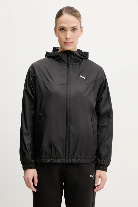 Puma windbreaker cu captuseala negru 685134