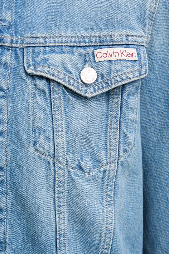 Calvin Klein Jeans kurtka jeansowa J20J225184 niebieski