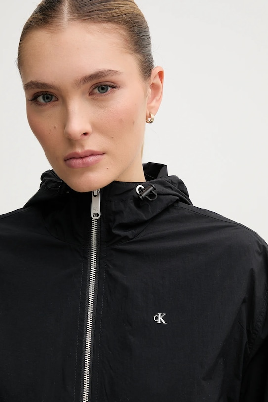 Μπουφάν Calvin Klein Jeans μαύρο J20J225210