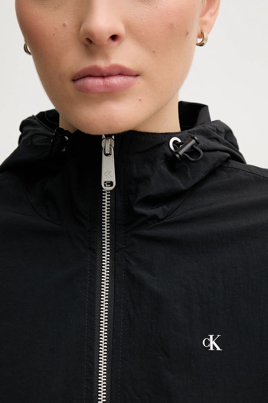 Μπουφάν Calvin Klein Jeans J20J225210 μαύρο