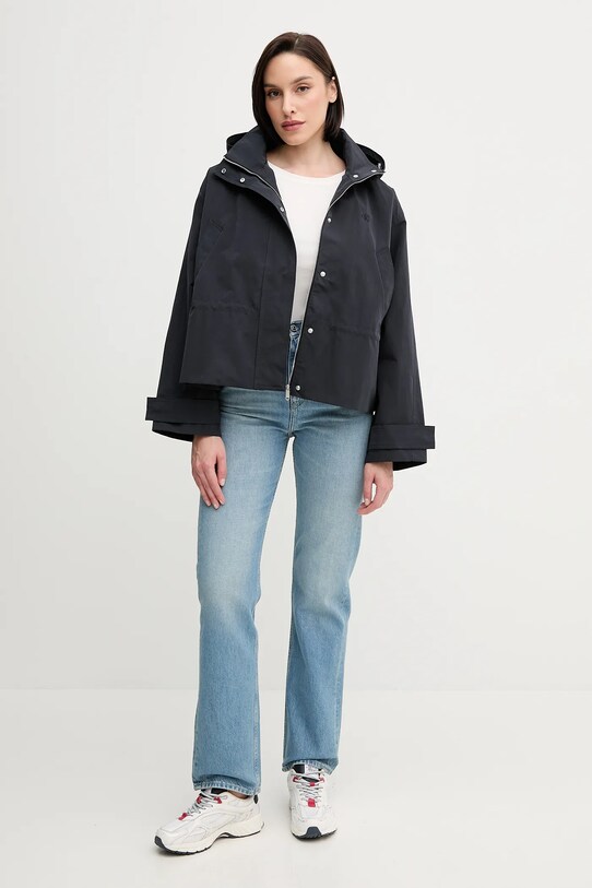 Bunda Calvin Klein Jeans LV047AB502 námořnická modř SS25