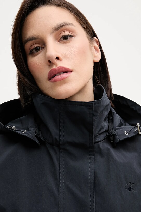 Bunda Calvin Klein Jeans námořnická modř LV047AB502