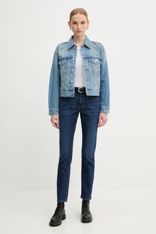 Calvin Klein Jeans farmerdzseki LV047B075G kék SS25