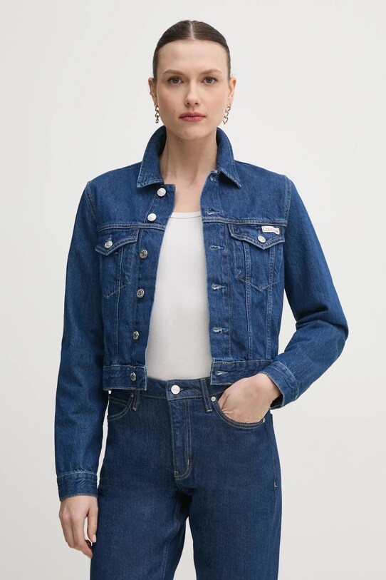 Calvin Klein Jeans giacca denim blu J20J225183