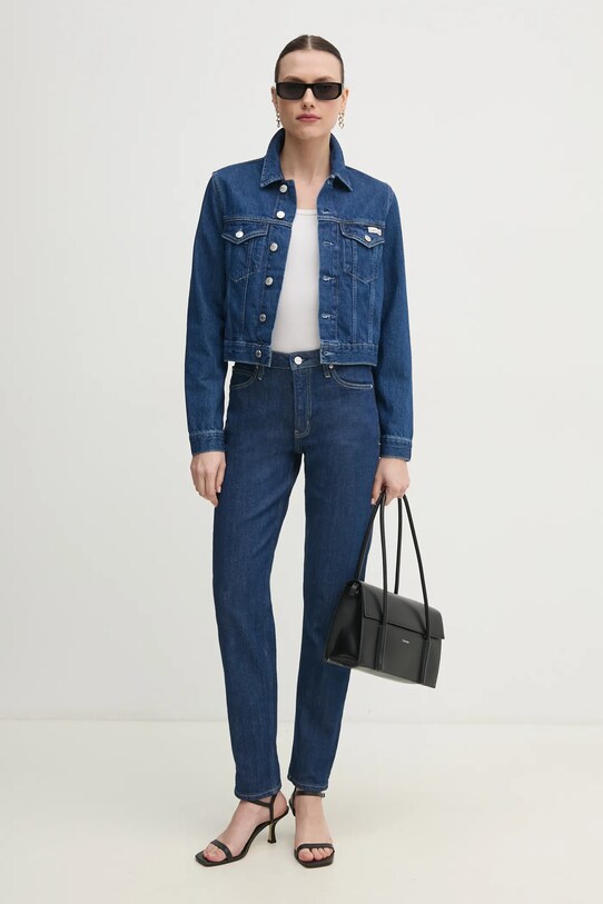 Calvin Klein Jeans giacca J20J225183 blu SS25