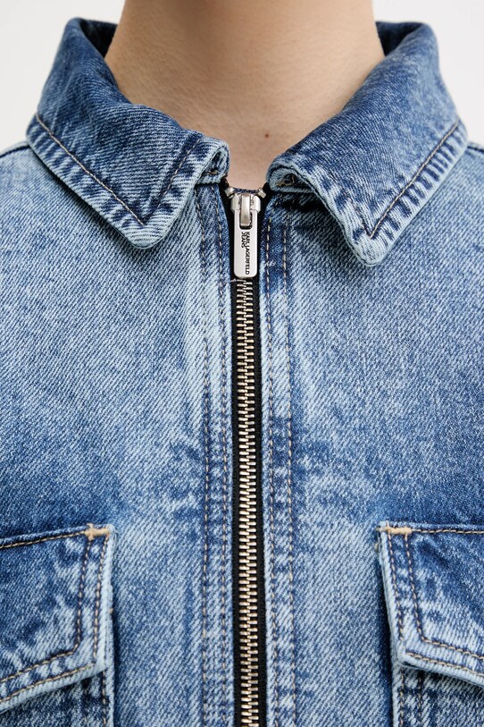Karl Lagerfeld Jeans geacă A2W14012 albastru