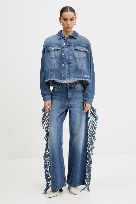 Rifľová bunda Karl Lagerfeld Jeans A2W14013 modrá SS25