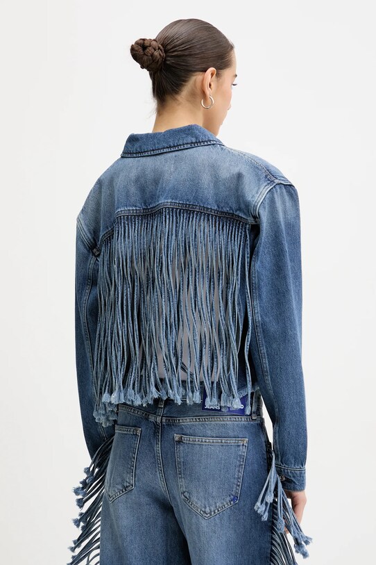 Oblečenie Rifľová bunda Karl Lagerfeld Jeans A2W14013 modrá