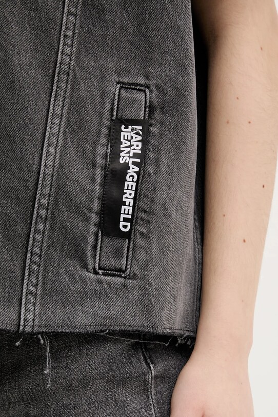 Karl Lagerfeld Jeans bezrękawnik A2W14014 szary