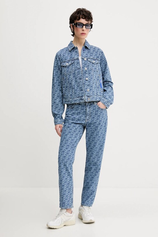 Karl Lagerfeld Jeans kurtka jeansowa A2W14035 niebieski SS25