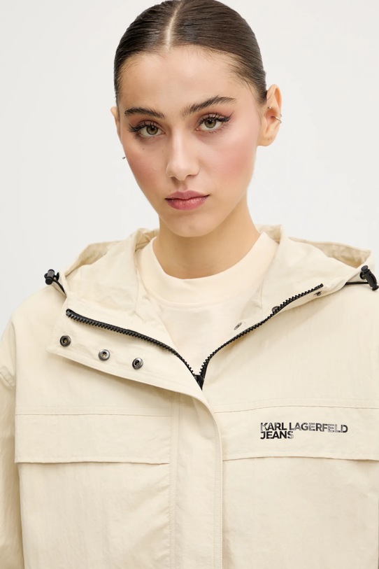Bunda Karl Lagerfeld Jeans béžová A2W15019