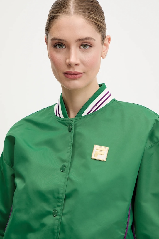Bomber bunda Fila Leme zelená FAW0999