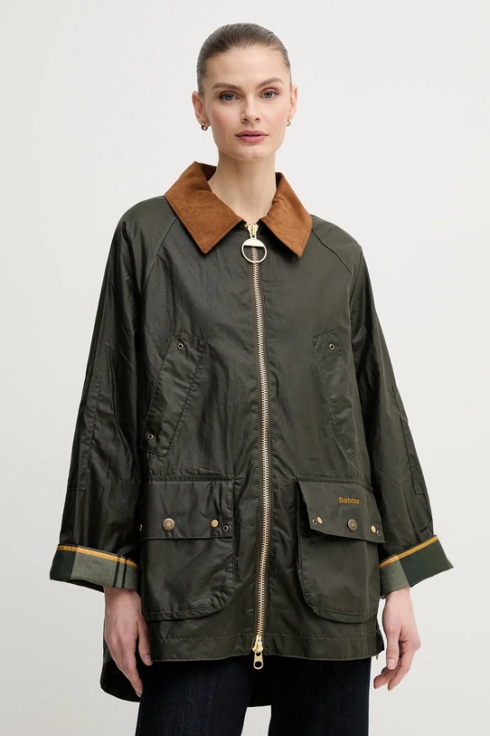 Bunda Barbour Raelynn nezateplené zelená LWX1467OL51