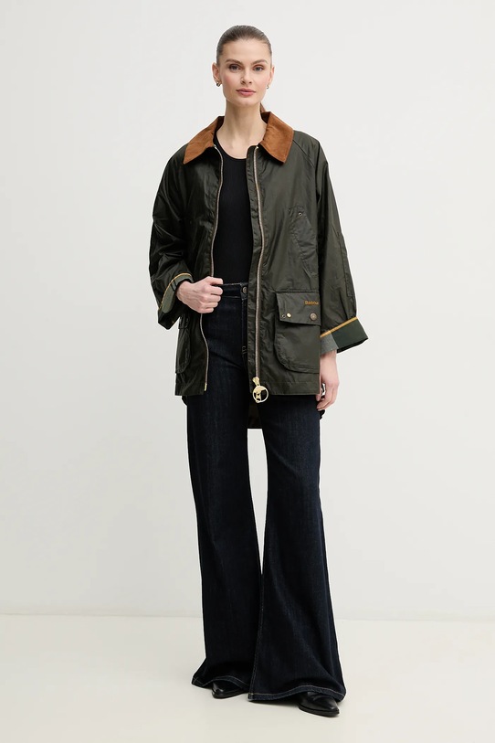 Bunda Barbour Raelynn LWX1467OL51 zelená SS25