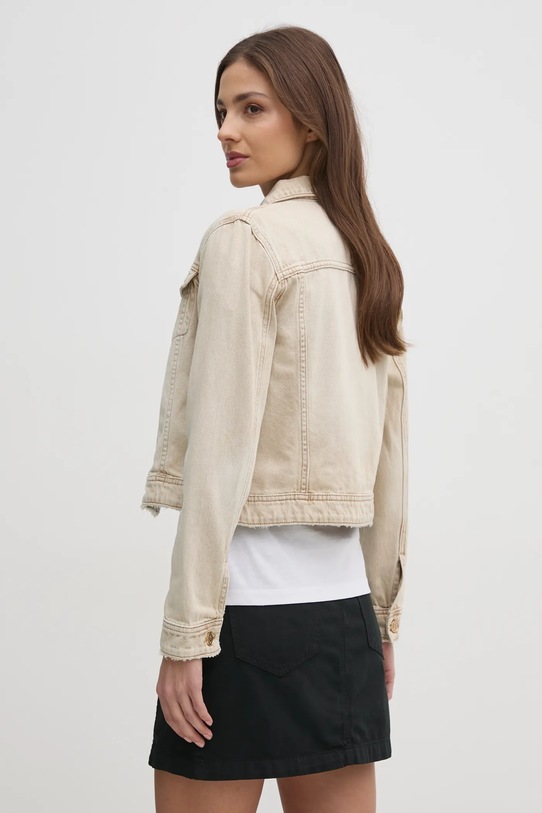 Ρούχα Τζιν μπουφάν Gaudi 511BD35015 μπεζ