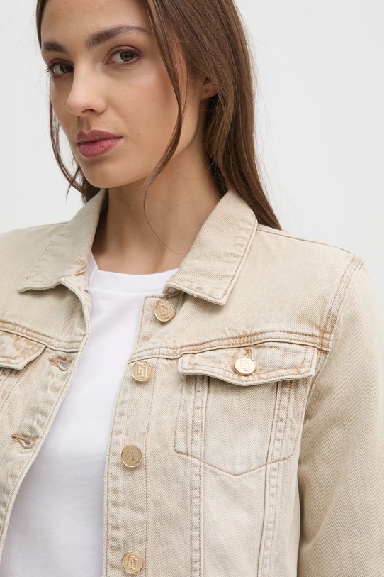 Τζιν μπουφάν Gaudi μπεζ 511BD35015