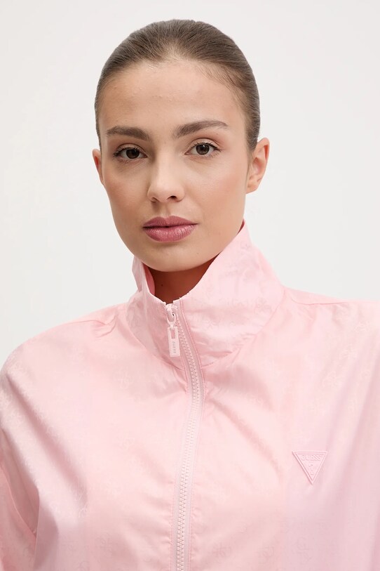 Bunda Guess ružová V5GL01.WH482